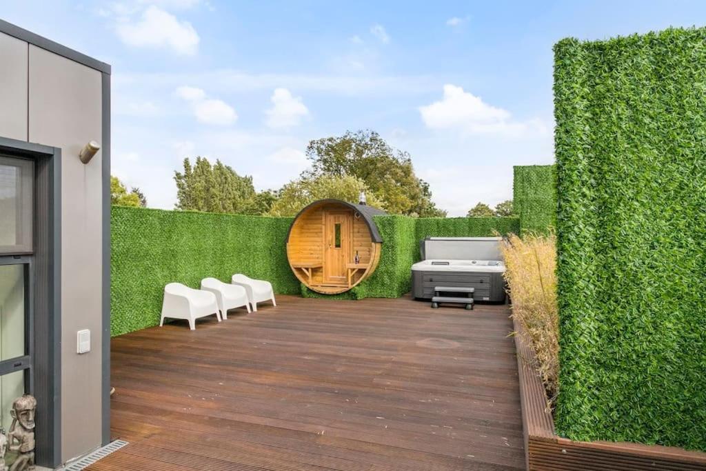 Schitterende Loft Met Jacuzzi En Sauna In メッヒェレン エクステリア 写真
